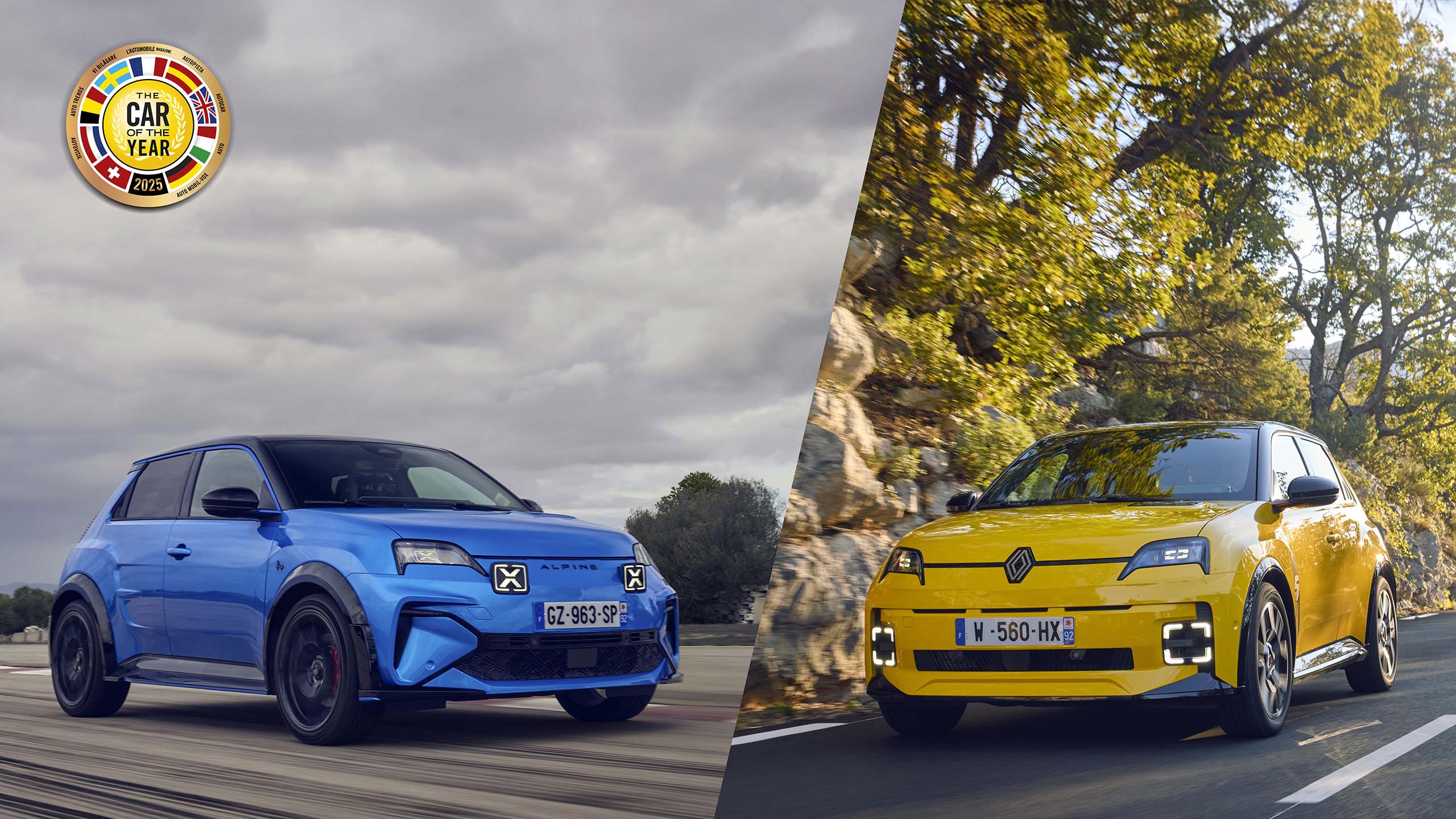 Renault 5 E-Tech electric та Alpine A290 отримали титул "Автомобіль року 2025" за версіє